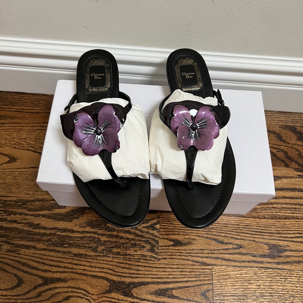 Dior Penske Thong Sandal Size 38.5